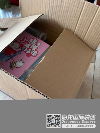 衣服書能寄國際包裹去美國嗎？